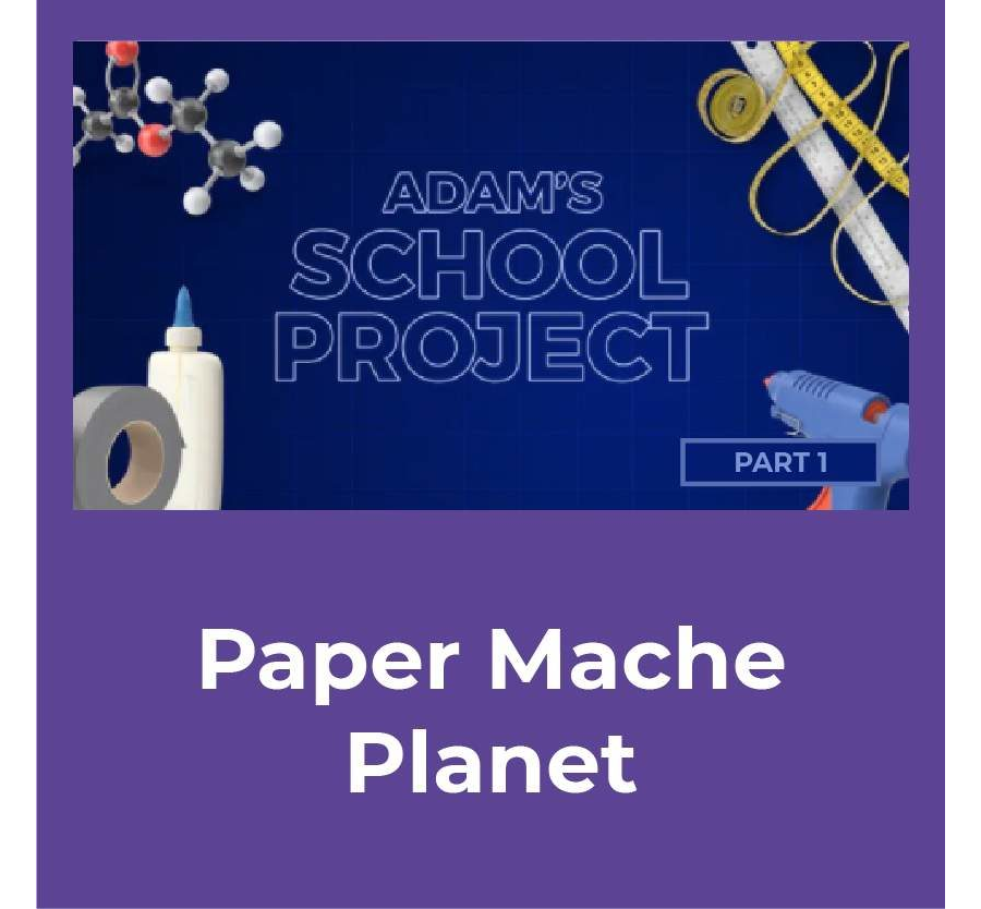 Paper Mache Planet